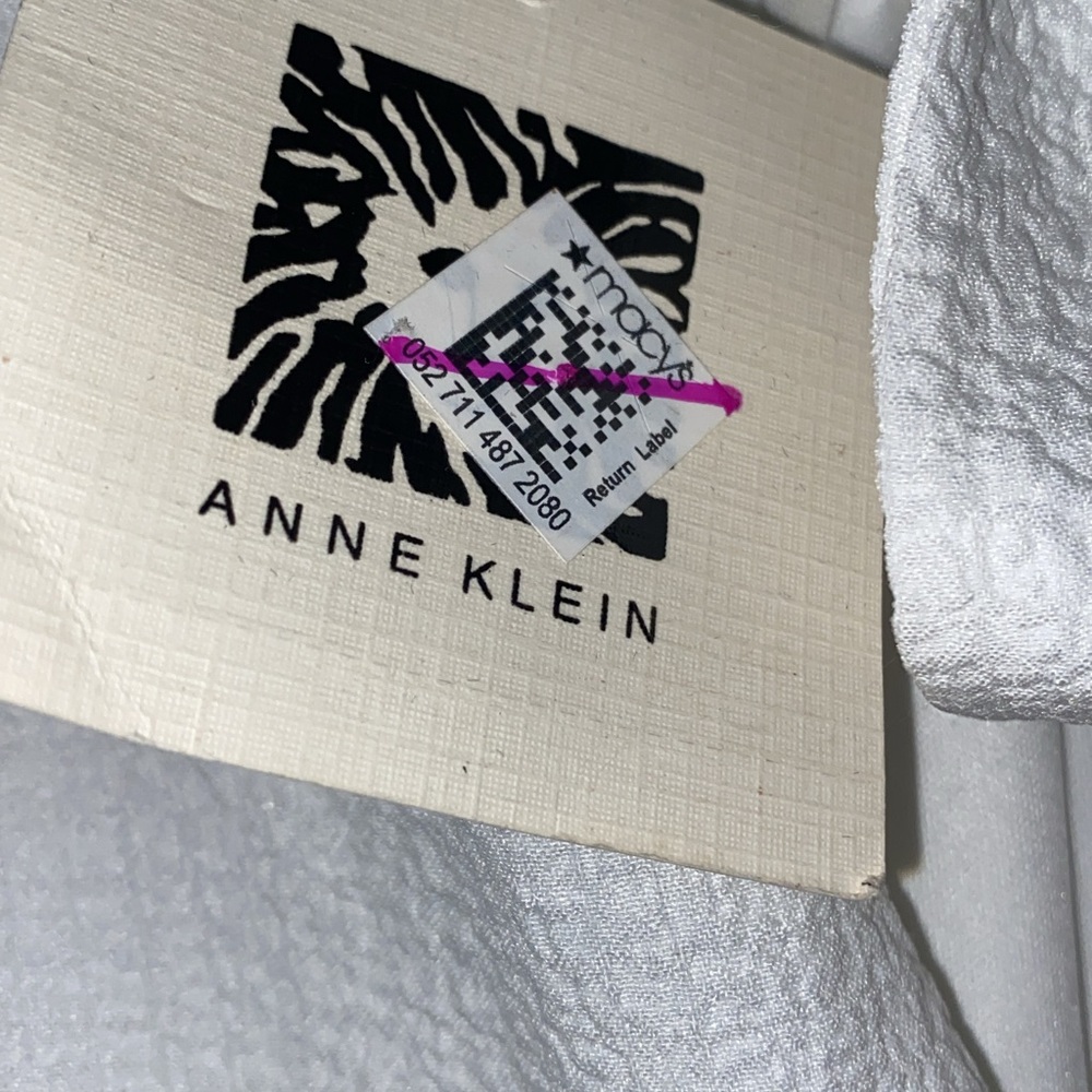 Anne Klein White Halter Tiered Maxi Dress - Picture 8 of 12